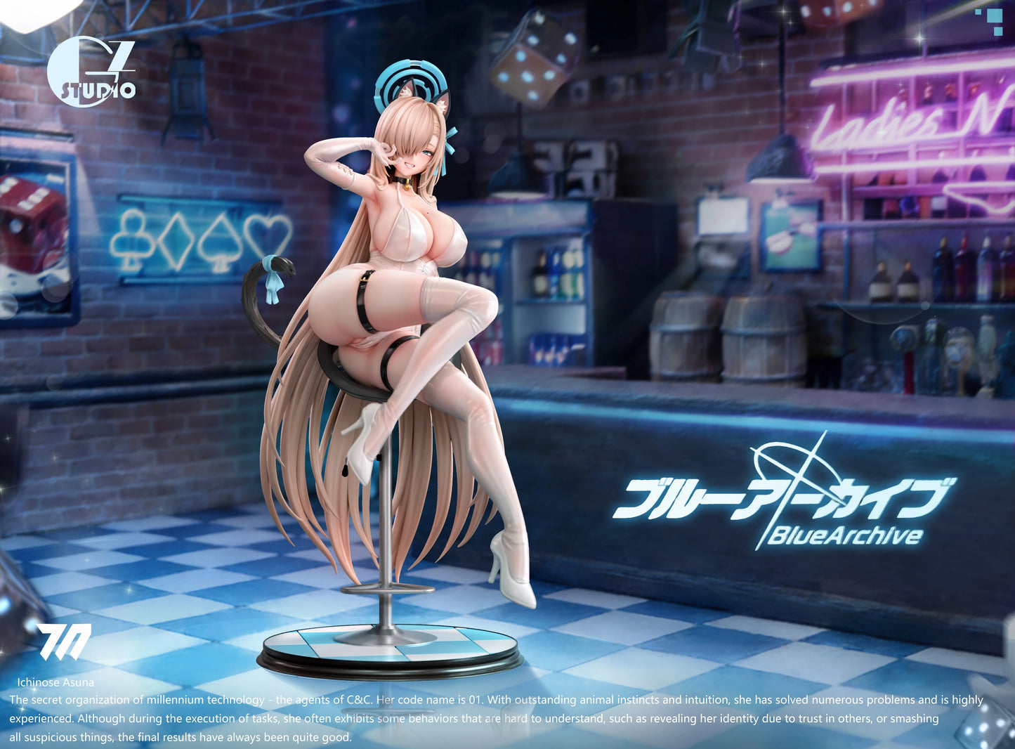 Preventa Resina Asuna Ichinose Figura Blue Archive GZ Estudio