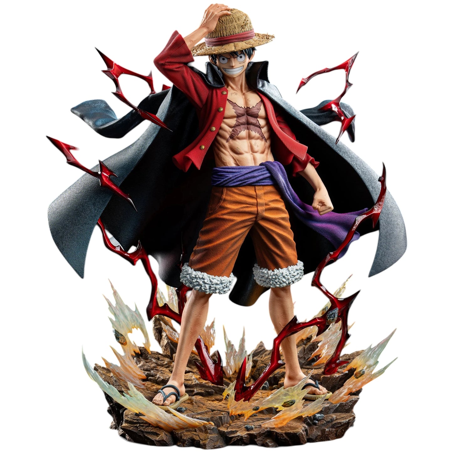 Preventa Resina Monkey D. Luffy Figura One Piece Jimei Palace (Licencia) Estudio