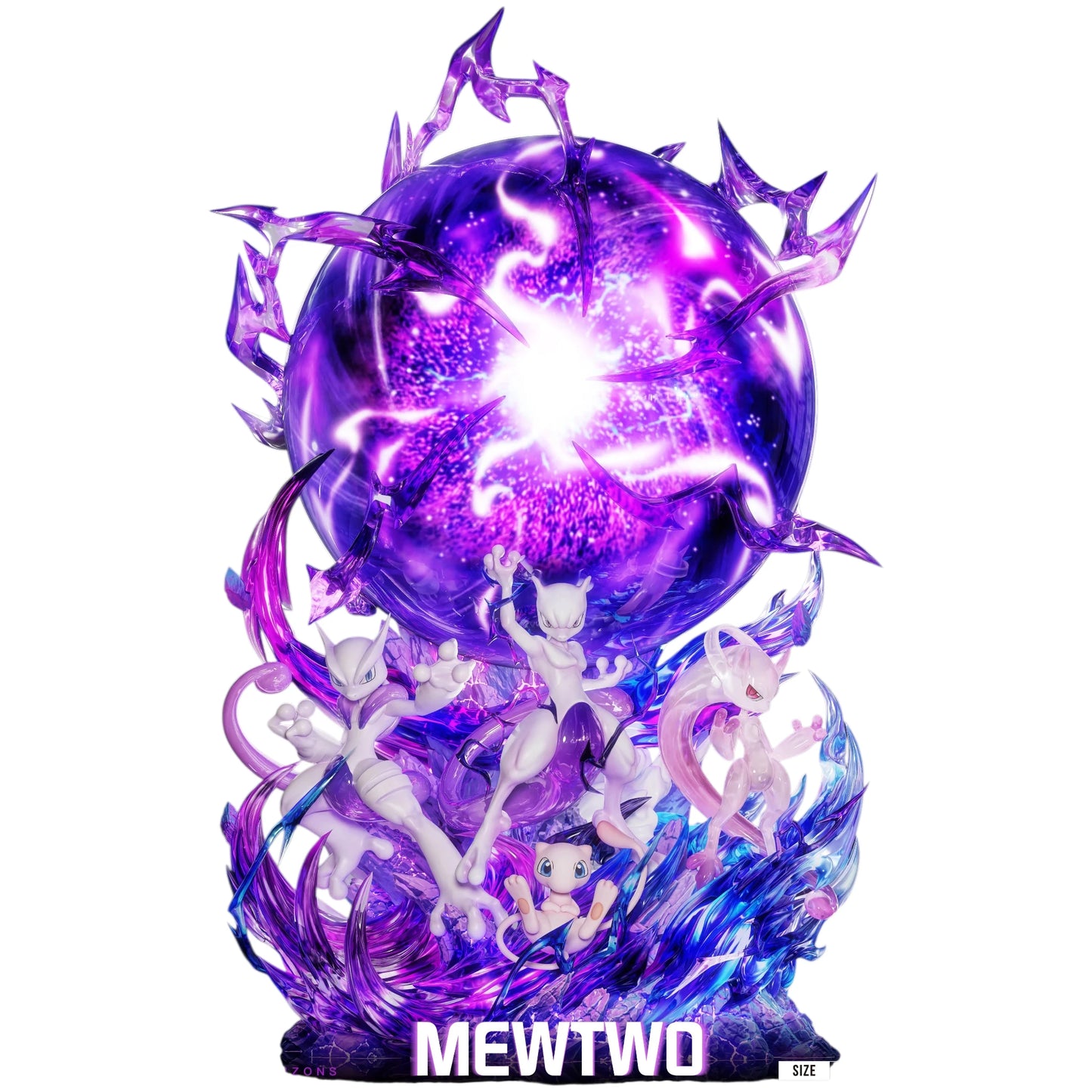 Preventa Resina Mewtwo Figura Pokemón EMO Estudio