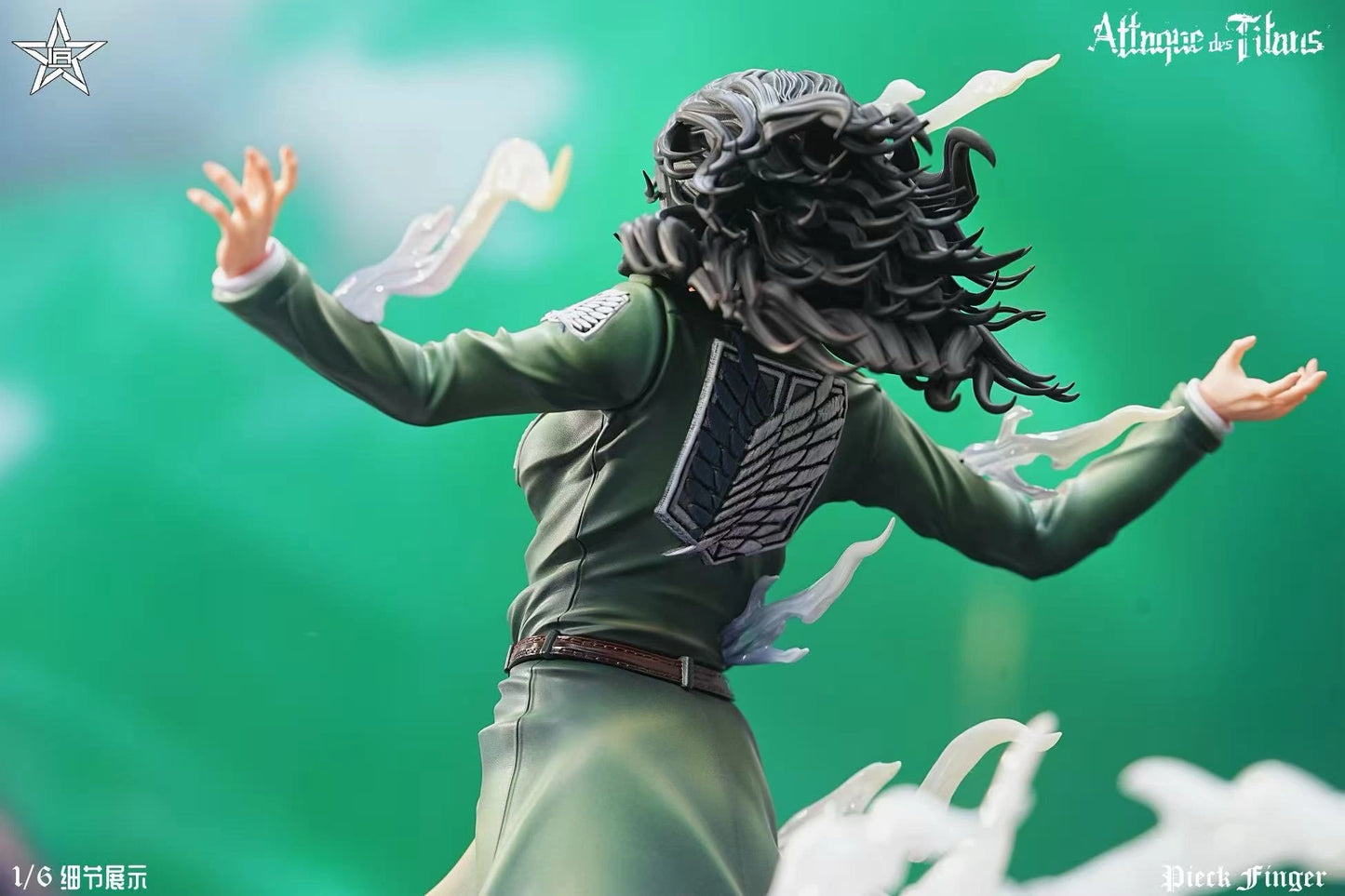 Preventa Resina Pieck Finger Figura Attack On Titan WindJas Estudio