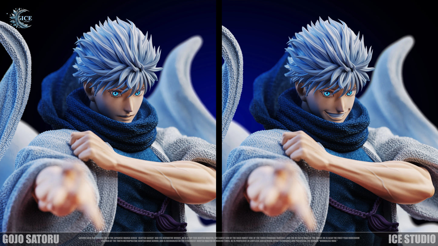 Preventa Resina Satoru Gojo Figura Jujutsu Kaisen ICE Estudio