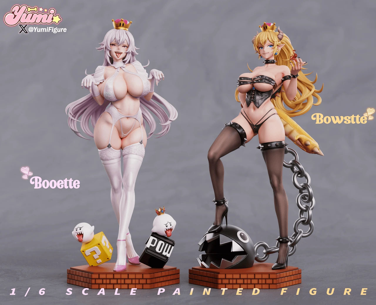Preventa Resina Boosette Figura Mario Bros Yumi Estudio