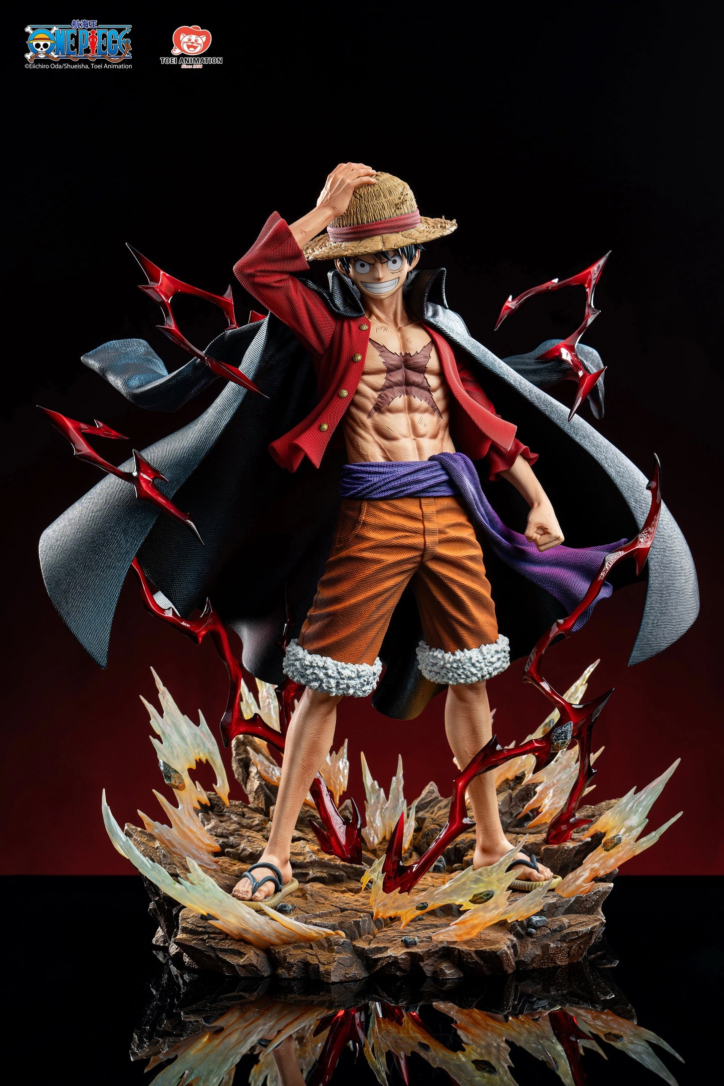 Preventa Resina Monkey D. Luffy Figura One Piece Jimei Palace (Licencia) Estudio