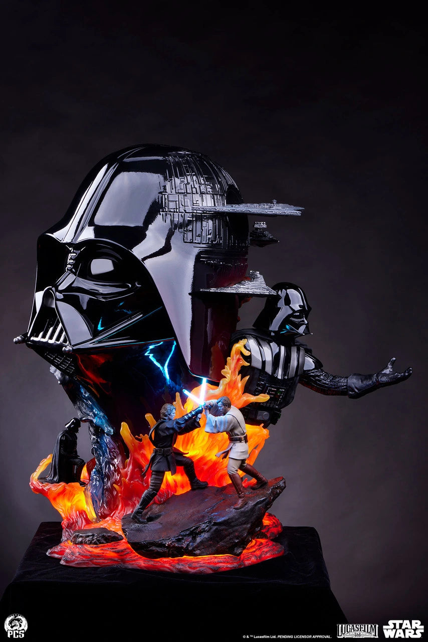Preventa Resina Darth Vader Figura Star Wars  PCS (Licencia) Estudio
