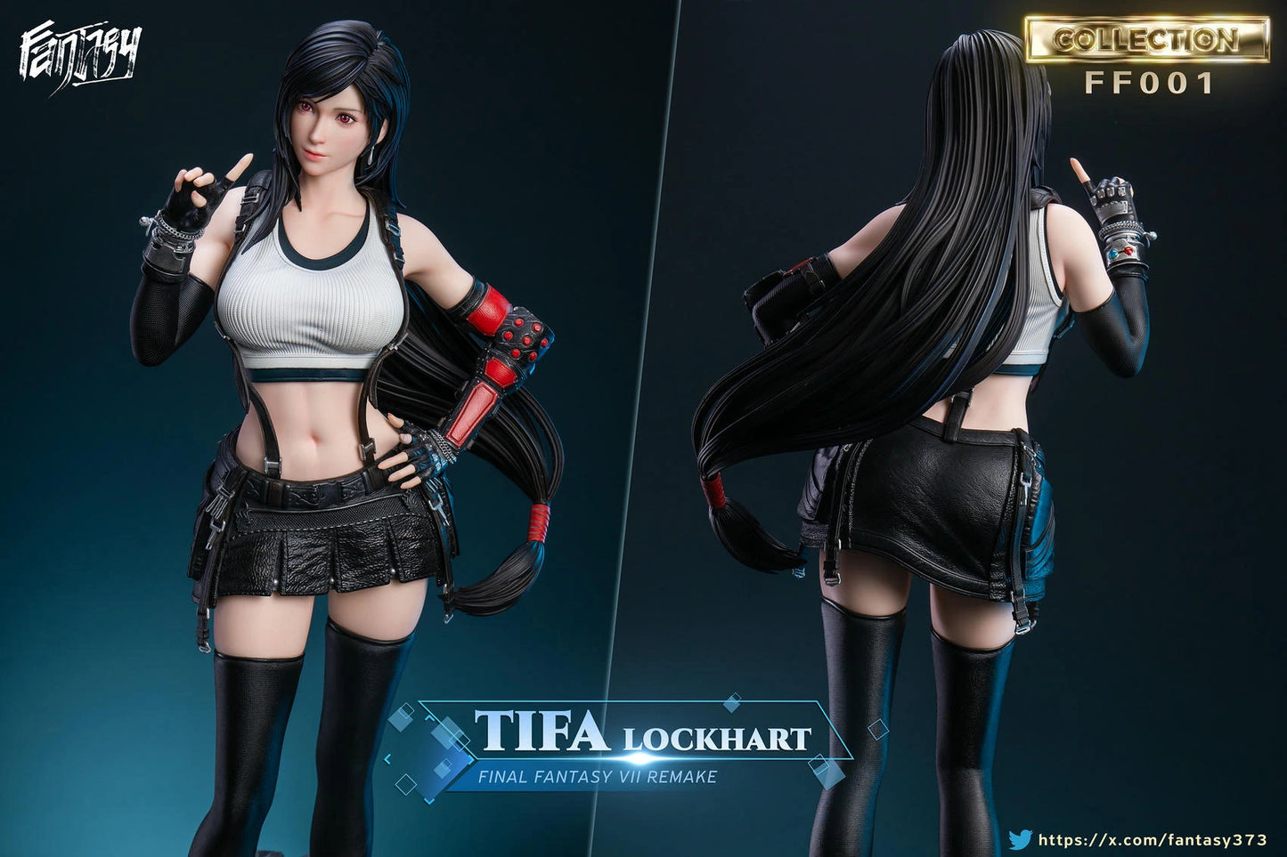 Preventa Resina Tifa Lockhart Figura Final Fantasy VII Fantasy  Estudio