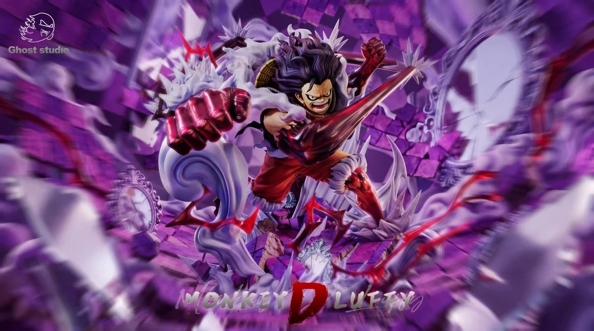 Preventa Resina Luffy Gear 4 "Snakeman" Figura One Piece 1/6 Ghost  Estudio