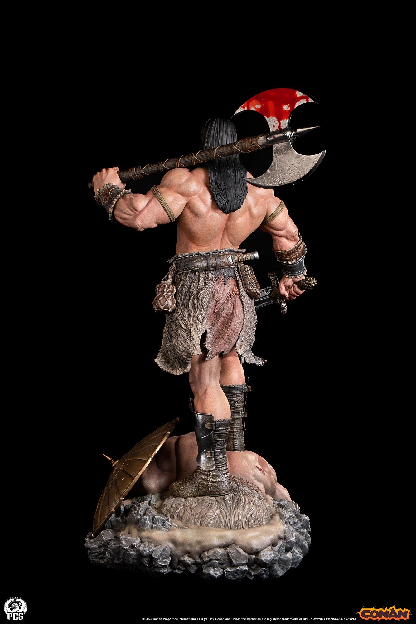 Preventa Resina Conan Figura Conan el Bárbaro PCS (Licencia) Estudio