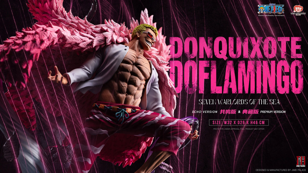 Preventa Resina Doflamingo Figura One Piece 1/6 Jimei Palace Estudio (Licencia)