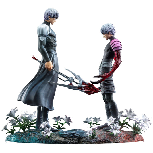 Preventa Resina Arima Kisho & Kaneki Ken Figura Tokyo Ghoul: Re Damocles Estudio