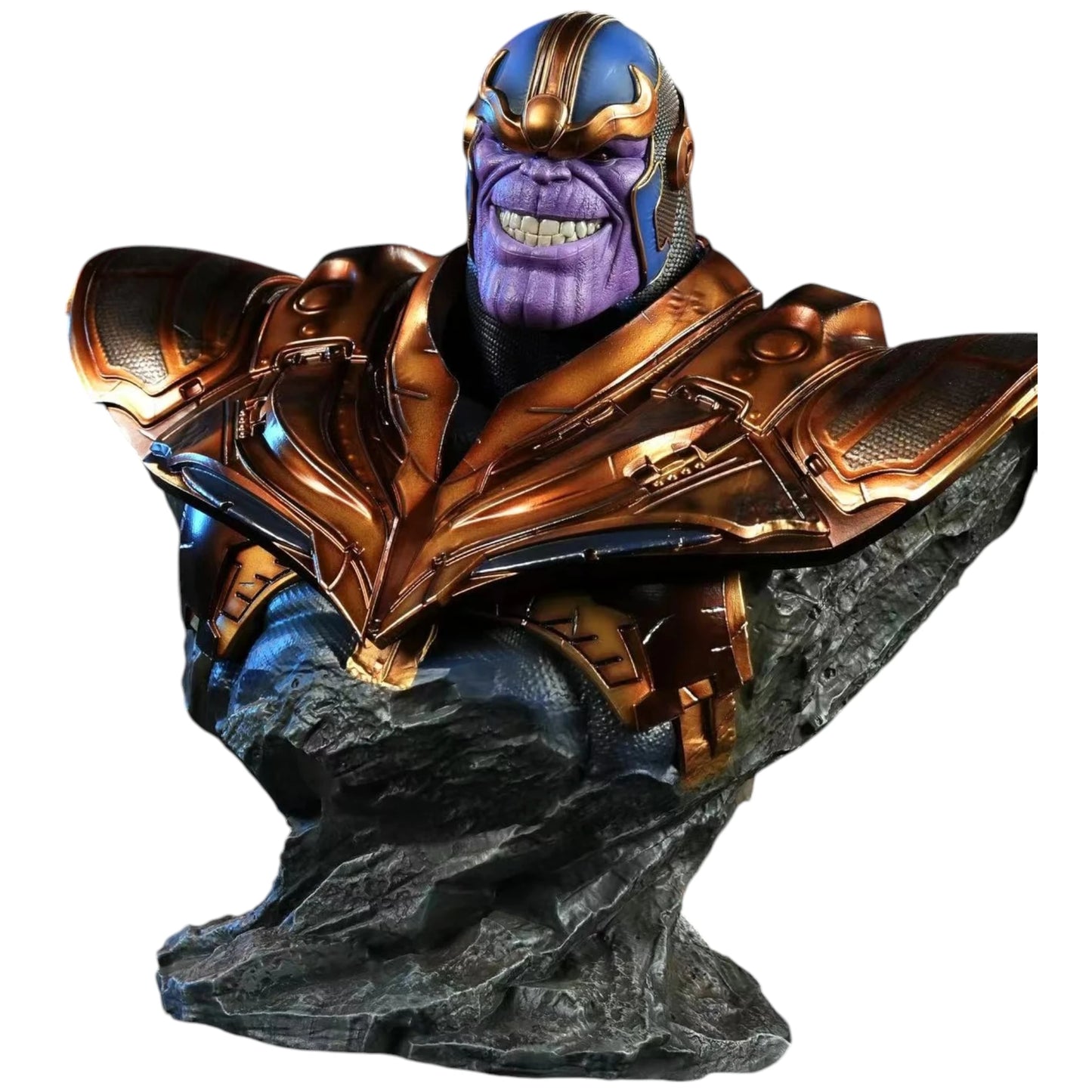 Preventa Resina Thanos Figura Marvel Busto 3109 Estudio
