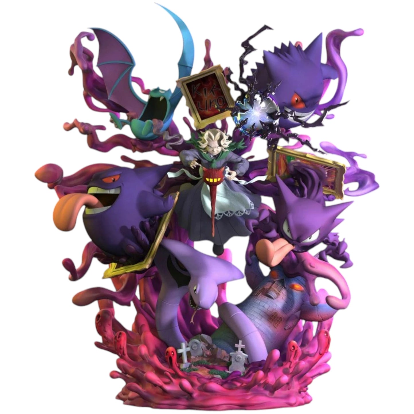 Preventa Resina Agatha Figura Pokémon Er Zhou Mu Estudio