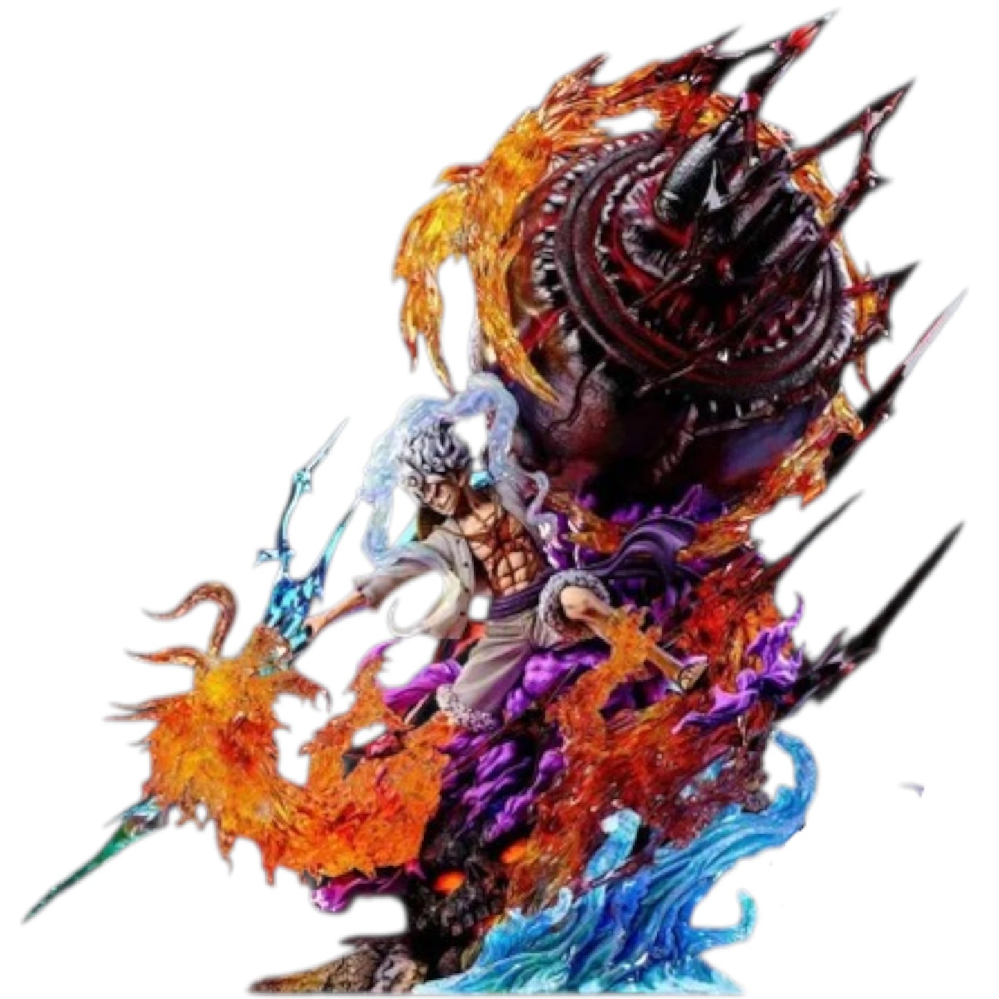 Preventa Resina Luffy "Gear 5" Figura One Piece Wu Shuang Estudio