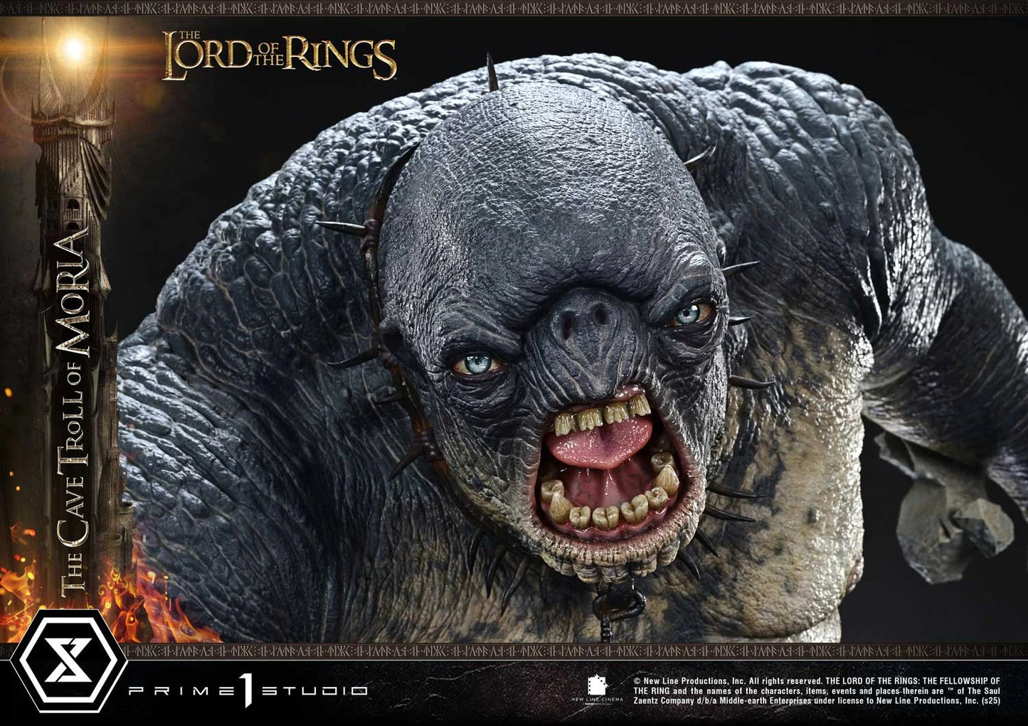 Preventa Resina Cave Troll of Moria Figura The Lord of the Rings Prime 1 (Licencia) Estudio