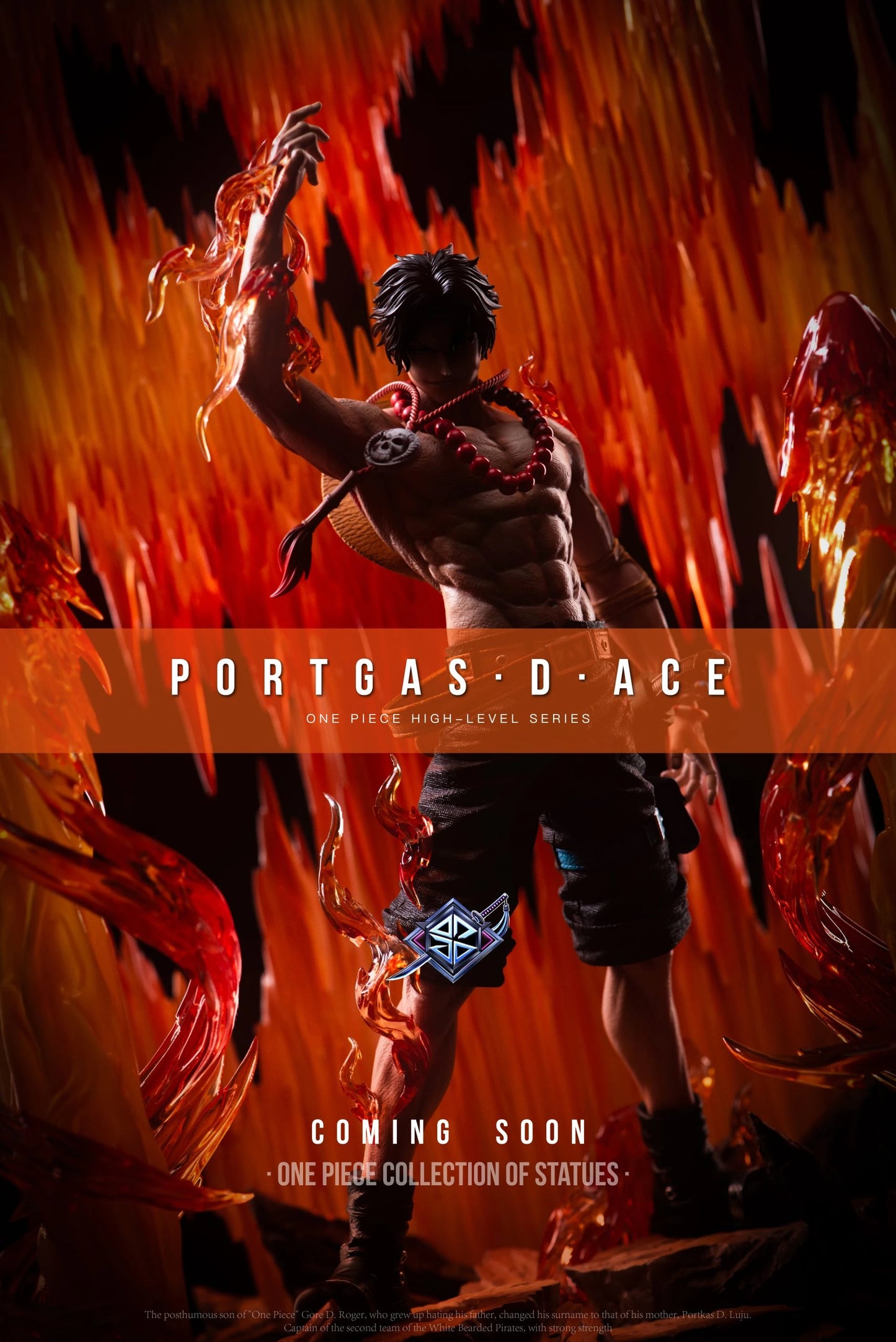 Preventa Resina Portgas D. Ace Figura One Piece SXB Estudio