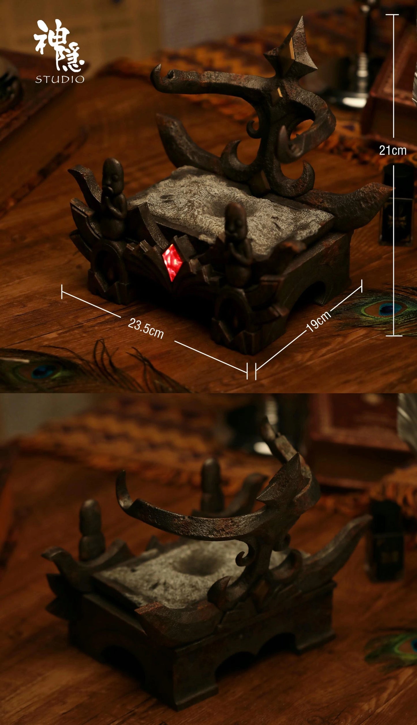 Preventa Resina Calcifer Figura El Increíble castillo vagabundo ShenYin Estudio