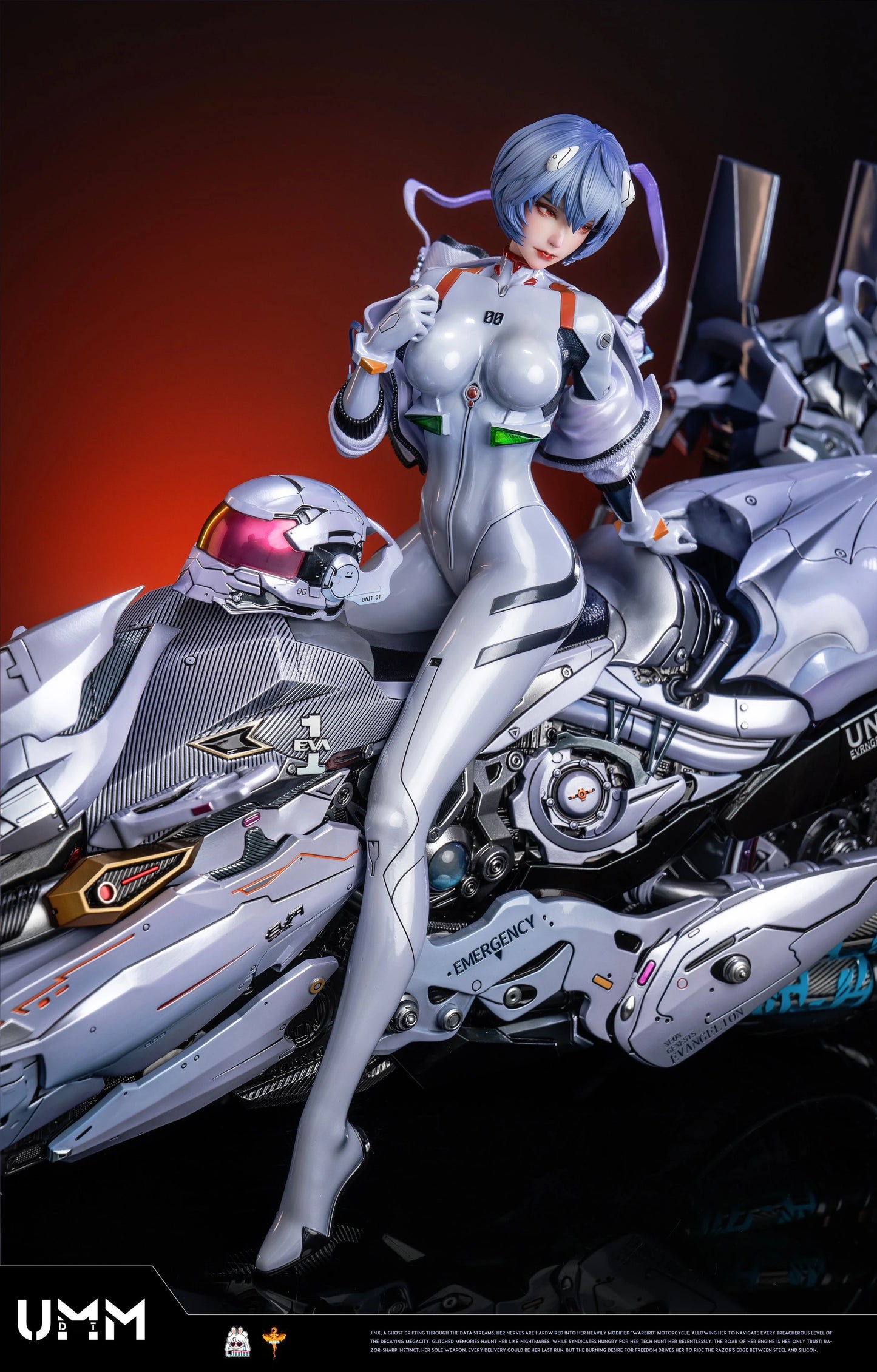 Preventa Resina Rei Ayanami Figura Evangelion DT Estudio