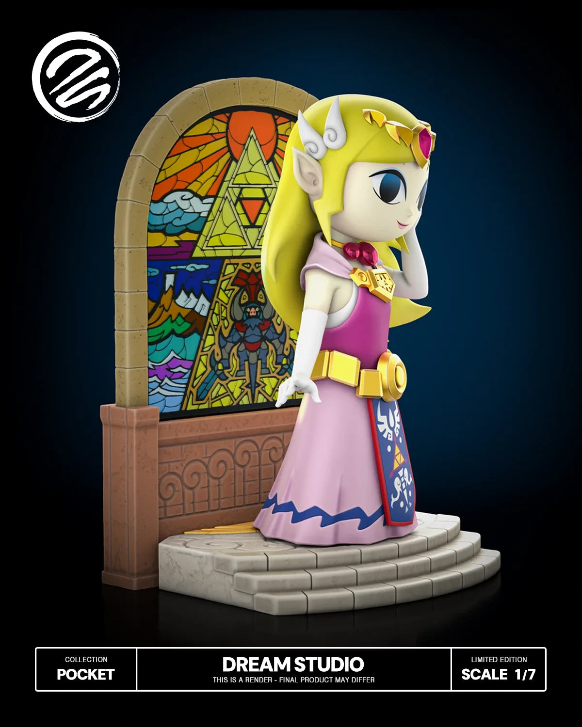 Preventa Resina Rey Hyrule & Princesa Zelda Figura The Legend of Zelda Dream Estudio