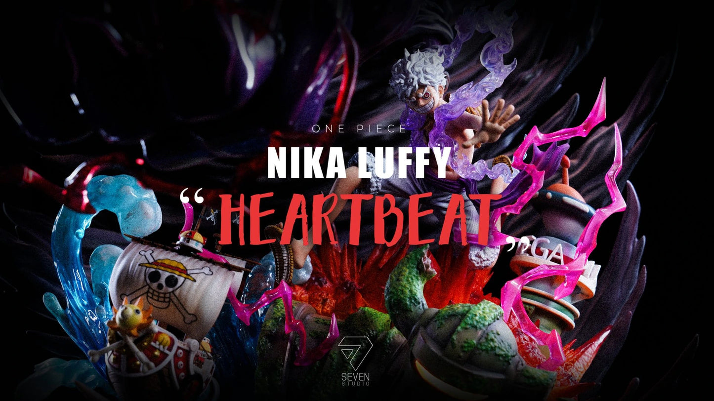 Preventa Resina Luffy "Gear 5" Figura One Piece Seven Estudio