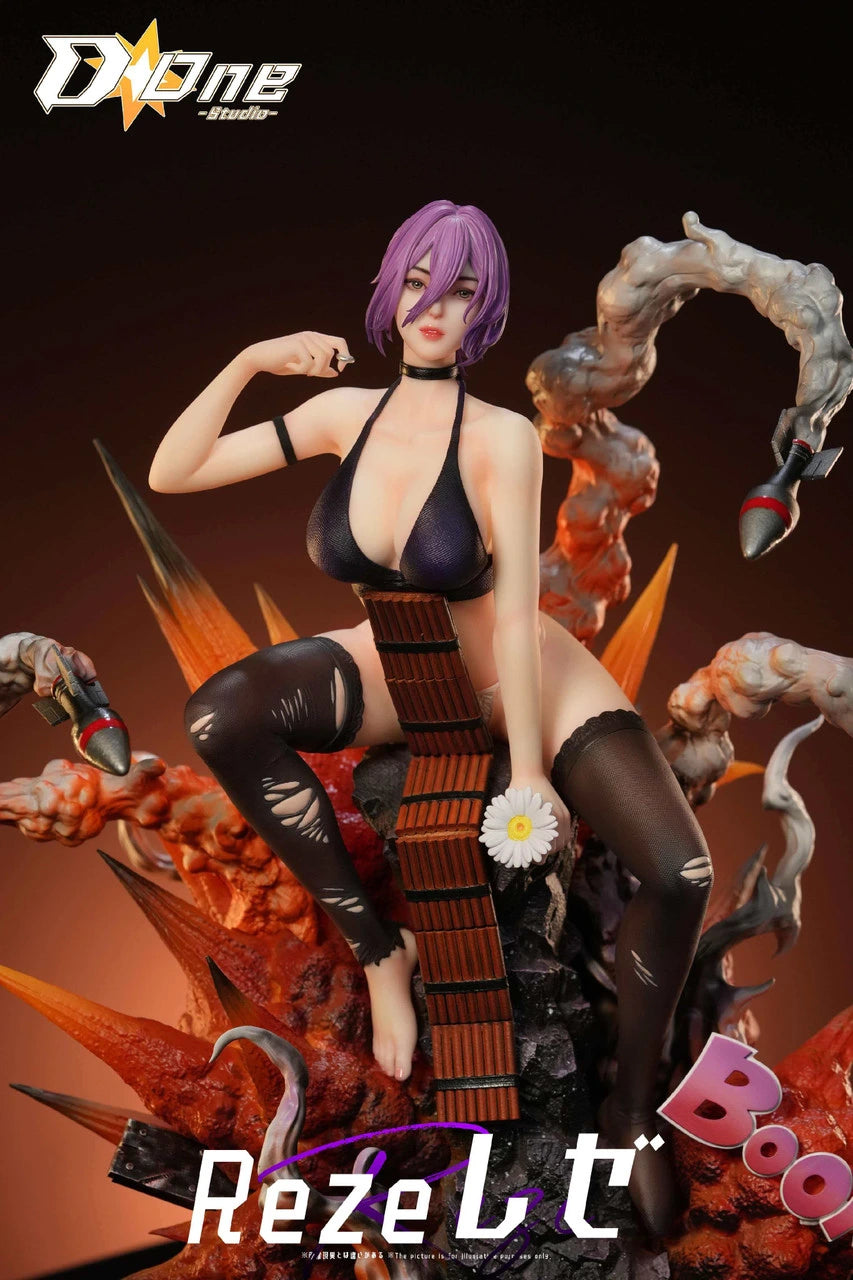 Preventa Resina Reze Figura Chainsaw Man D One Estudio