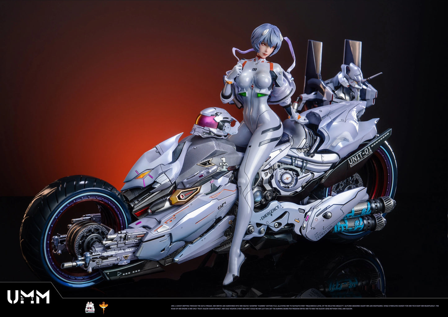 Preventa Resina Rei Ayanami Figura Evangelion DT Estudio