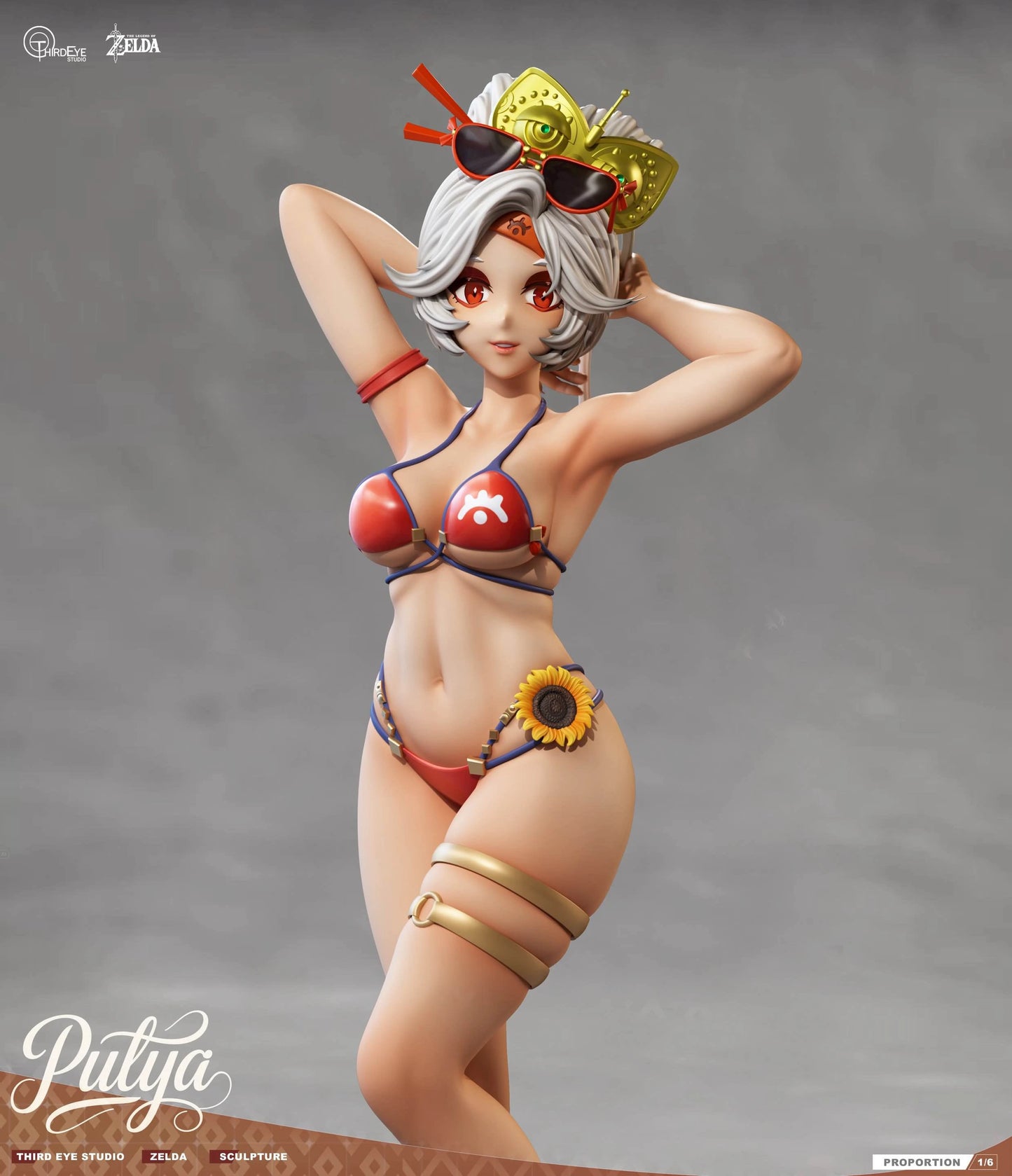 Preventa Resina Purah Figura The Legend Of Zelda Third Eye Estudio