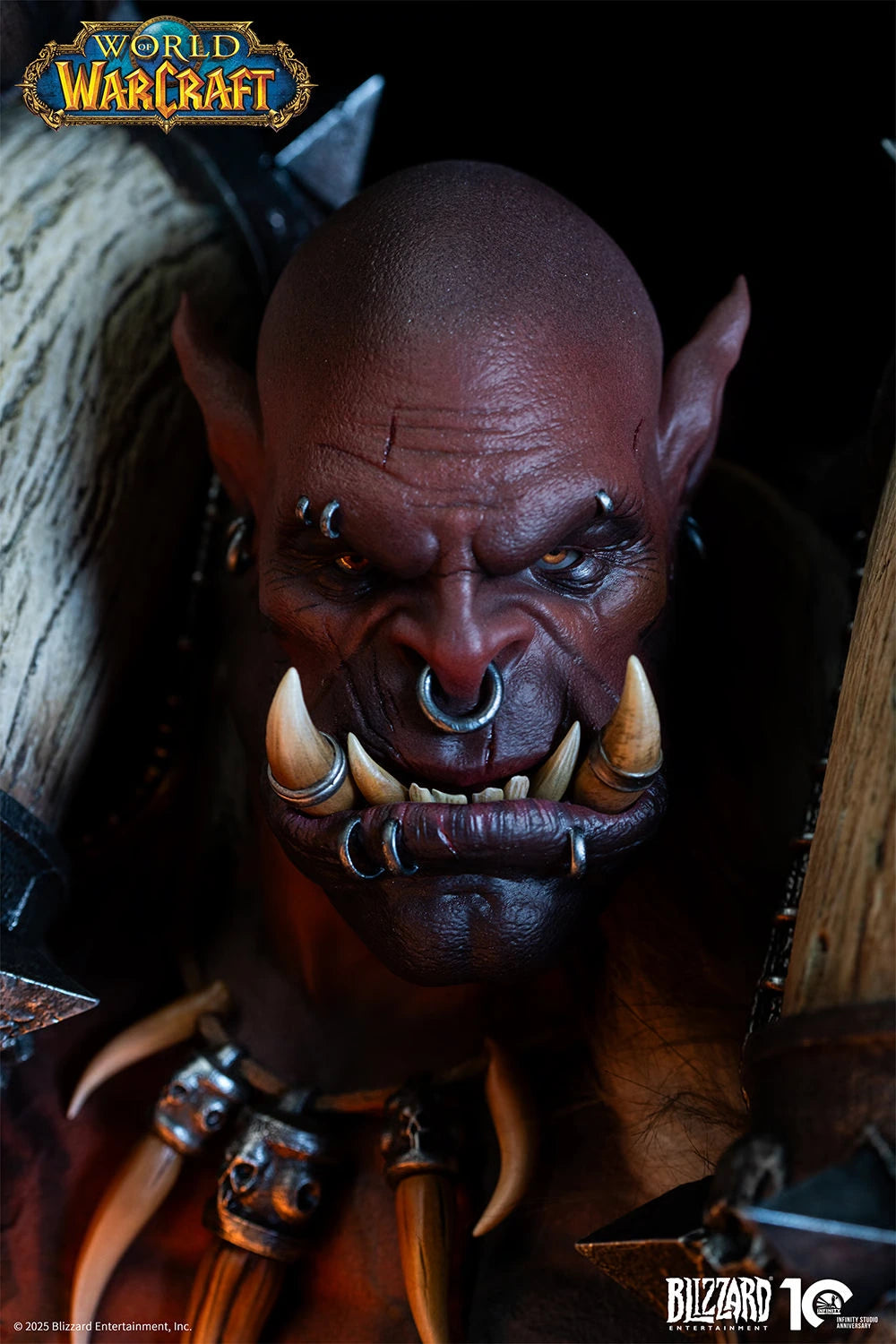 Preventa Resina Garrosh Hellscream  Figura World of Warcraft Infinity (Licencia) Estudio