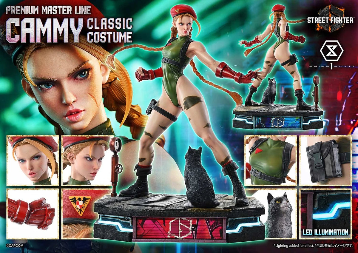 Preventa Resina Cammy Figura Street Fighter 1/4 Prime 1 Estudio (Licencia)
