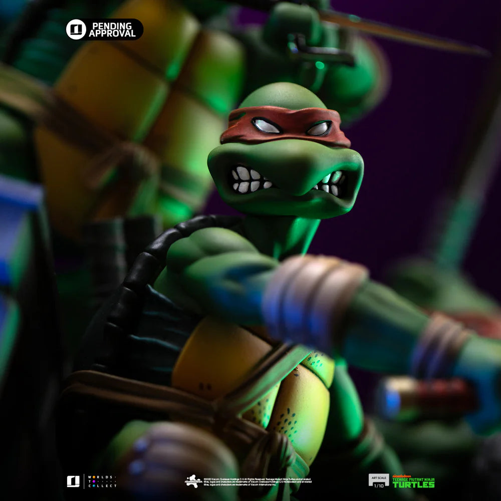 "Preventa Resina Tortugas Ninja  Figura Las Tortugas Ninja  Iron (Licencia) Estudio"