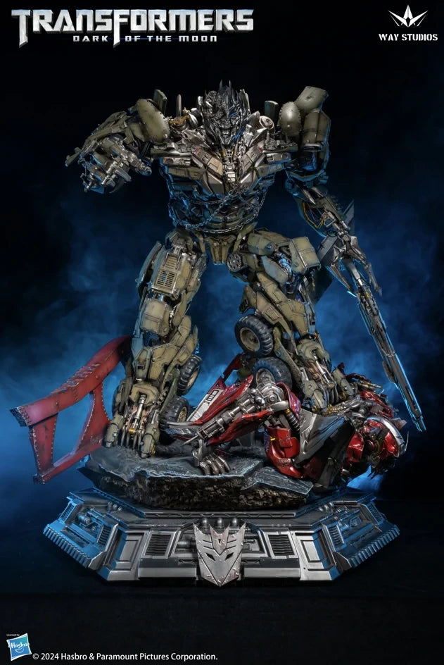 Preventa Resina Megatron Figura Transformers: El lado oscuro de la Luna Way Estudio