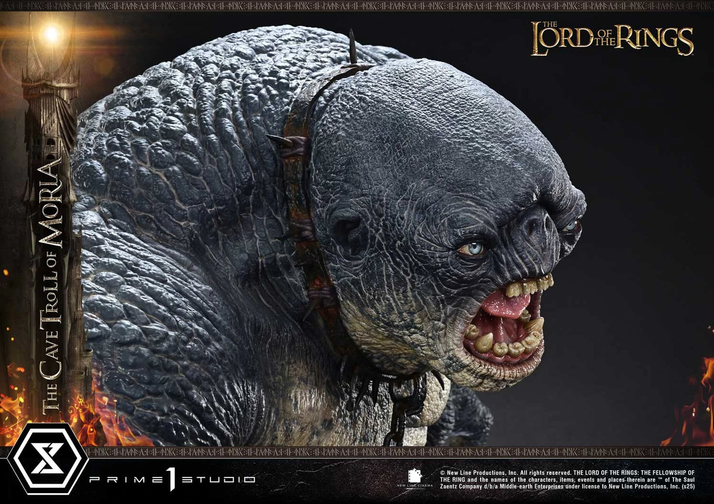 Preventa Resina Cave Troll of Moria Figura The Lord of the Rings Prime 1 (Licencia) Estudio
