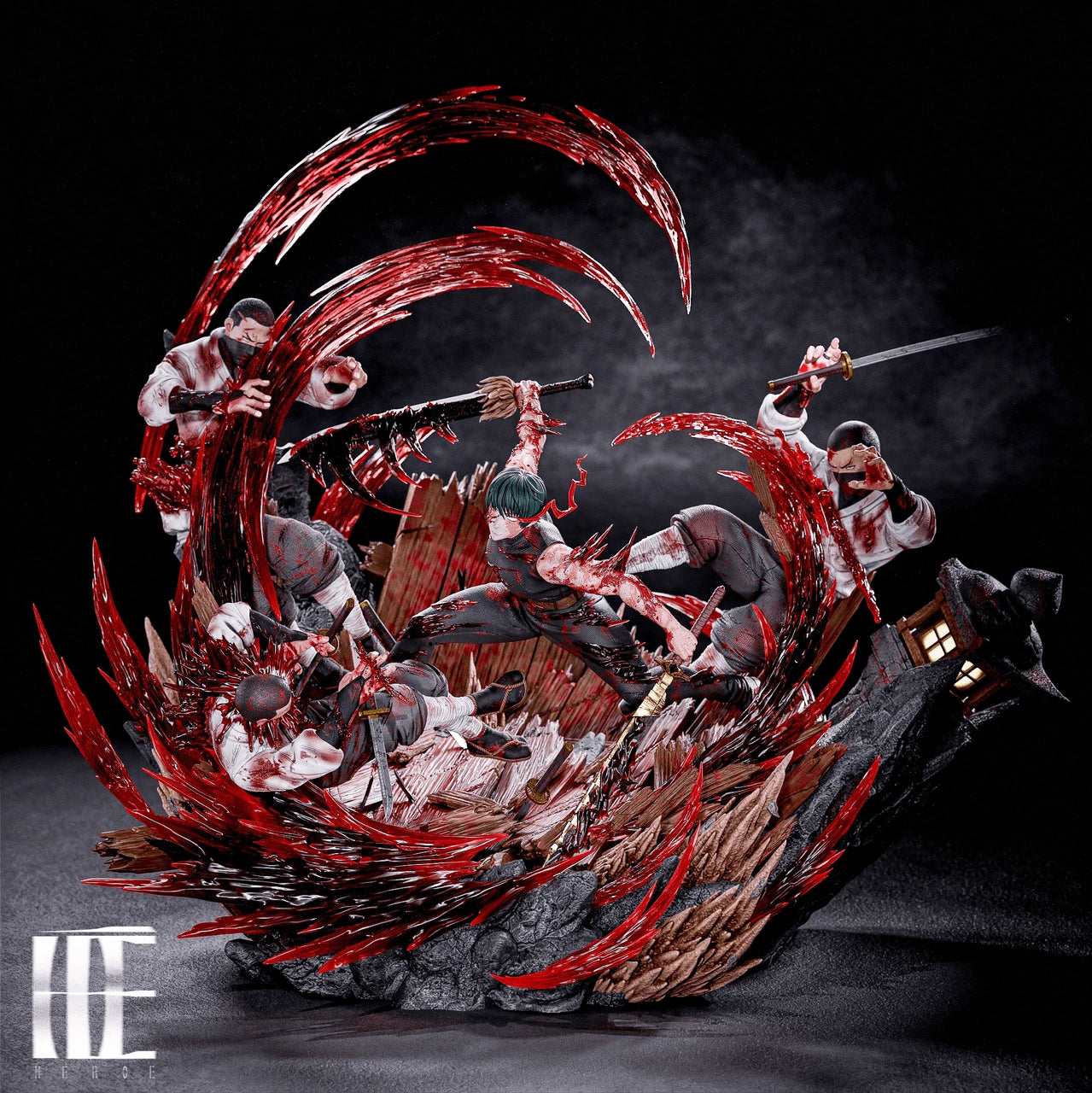 Preventa Resina Zenin Maki Figura Jujutsu Kaisen Héroe Collectibles Estudio