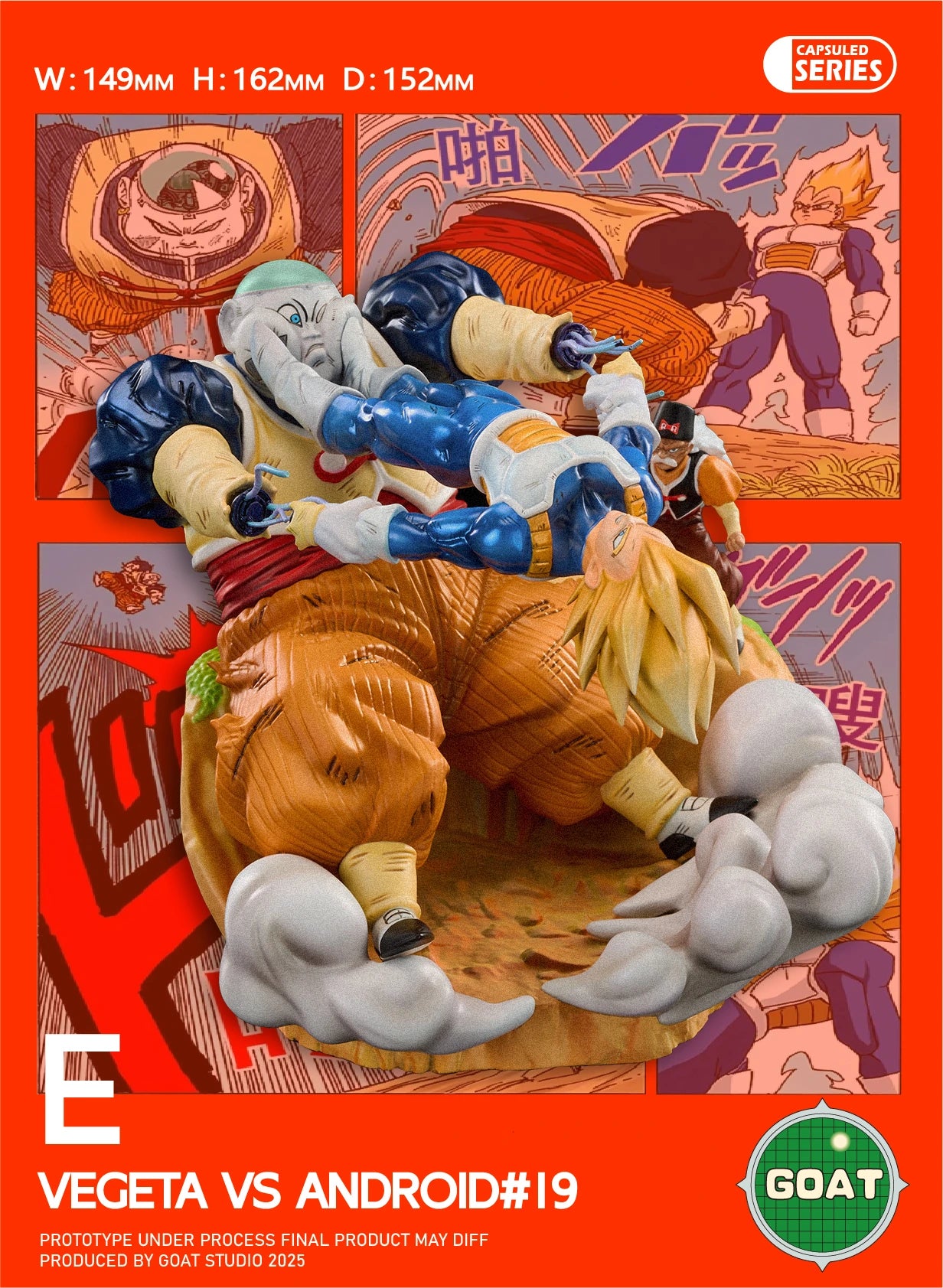 Preventa Resina Memories Figura Dragon Ball GOAT Estudio