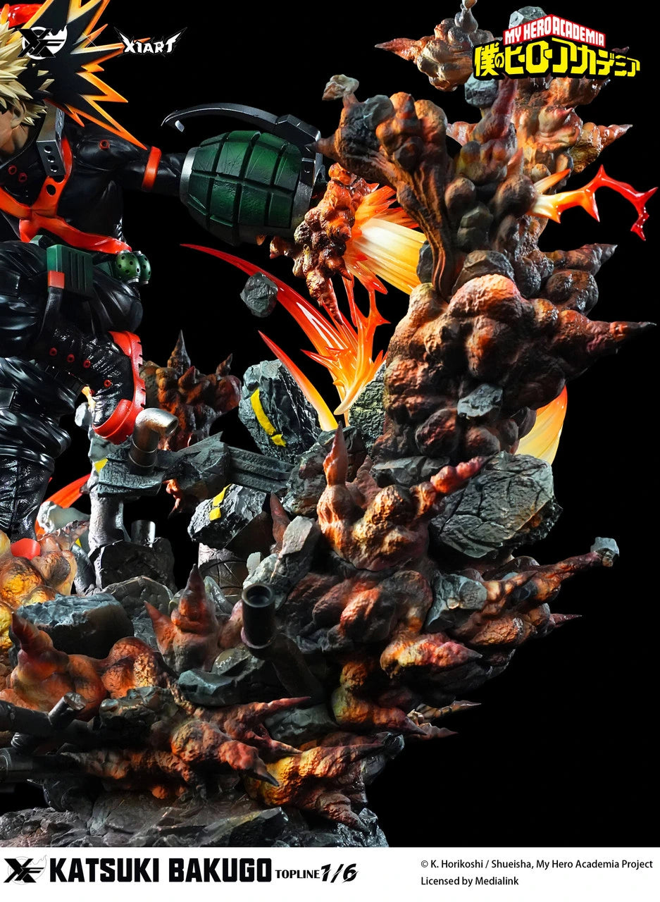 Preventa Resina Katsuki Bakugo & Midoriya Izuku Figura My Hero Academia XFirre & X1ART (Licencia) Estudio