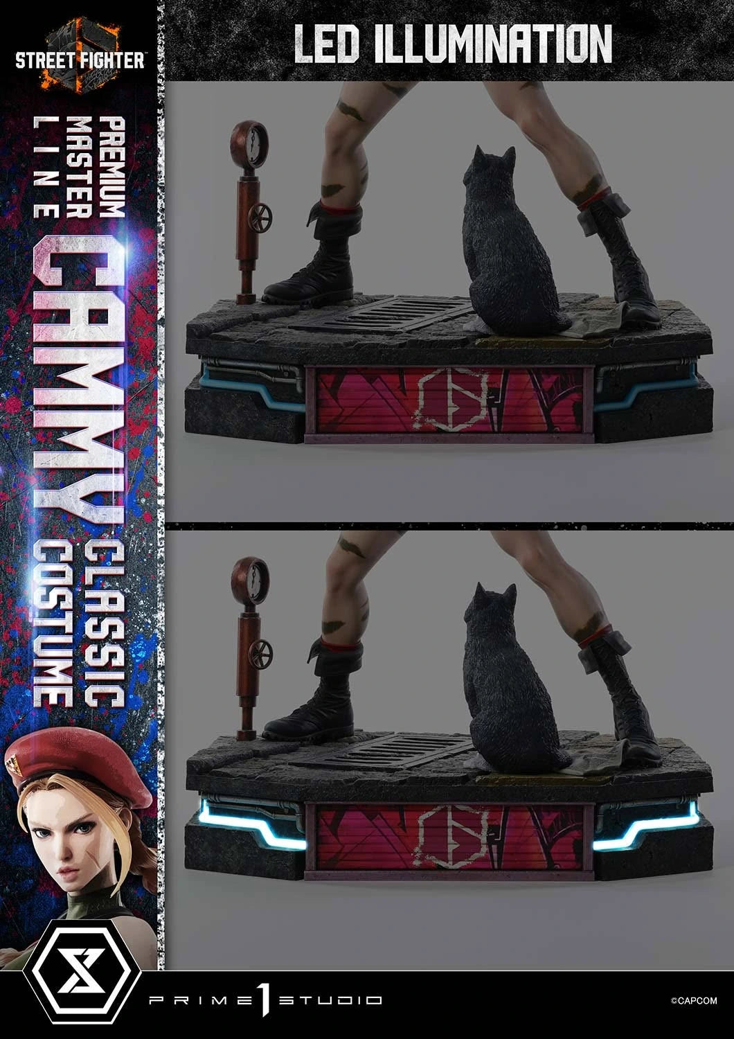 Preventa Resina Cammy Figura Street Fighter 1/4 Prime 1 Estudio (Licencia)