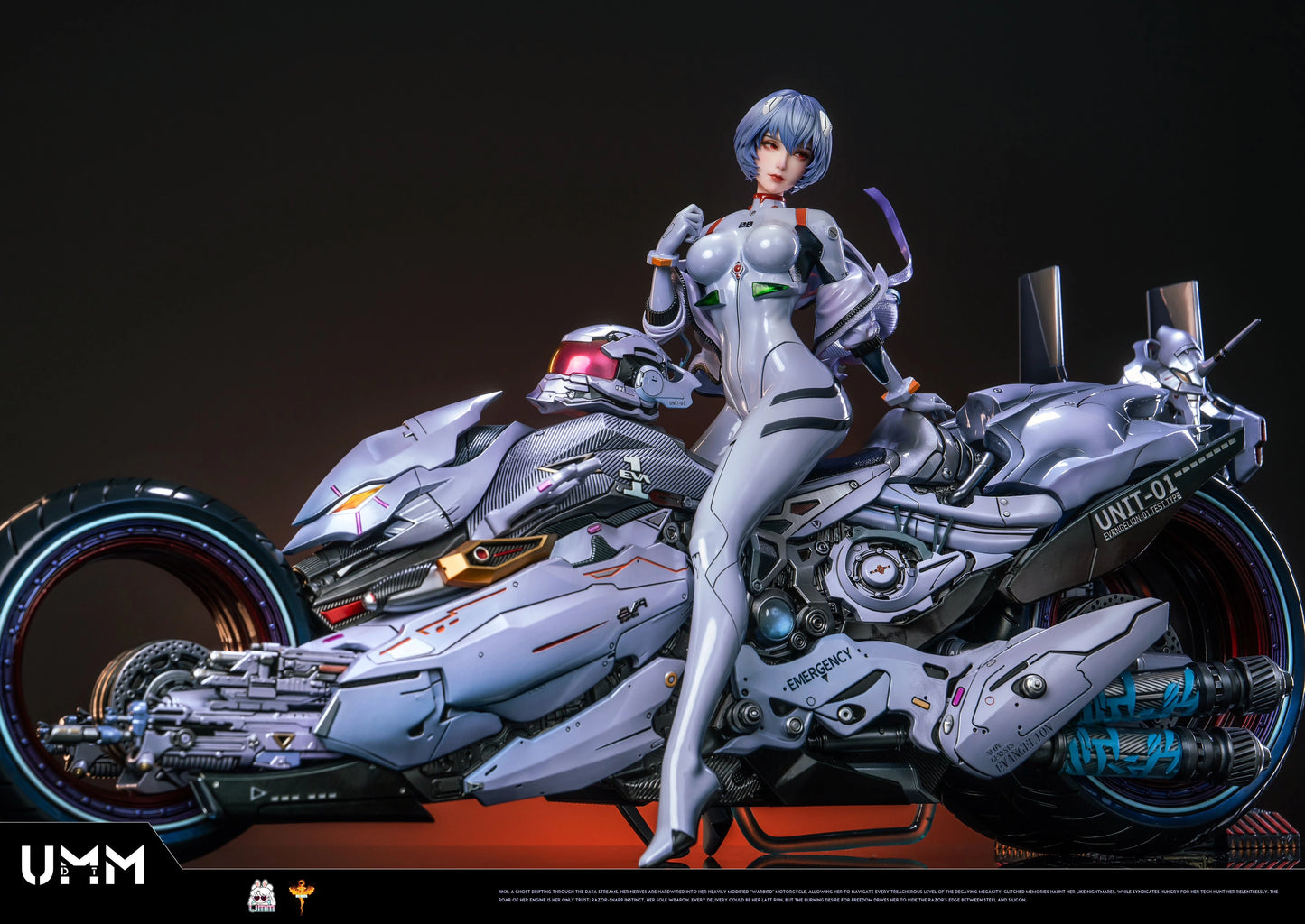 Preventa Resina Rei Ayanami Figura Evangelion DT Estudio