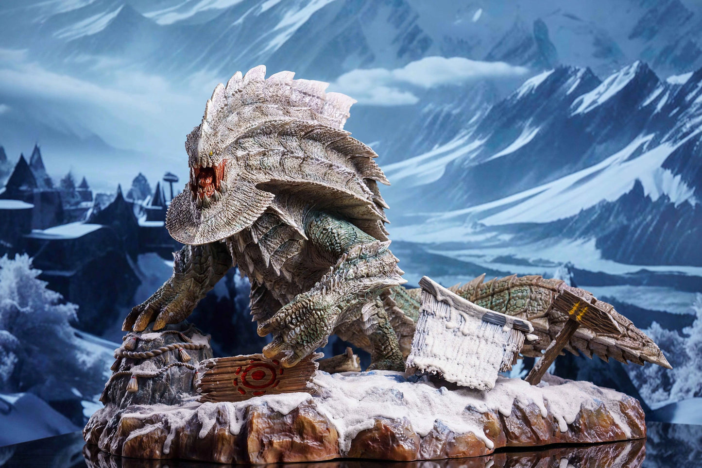 Preventa Resina Ukanlos Figura Monster Hunter Dragon Frontier Estudio