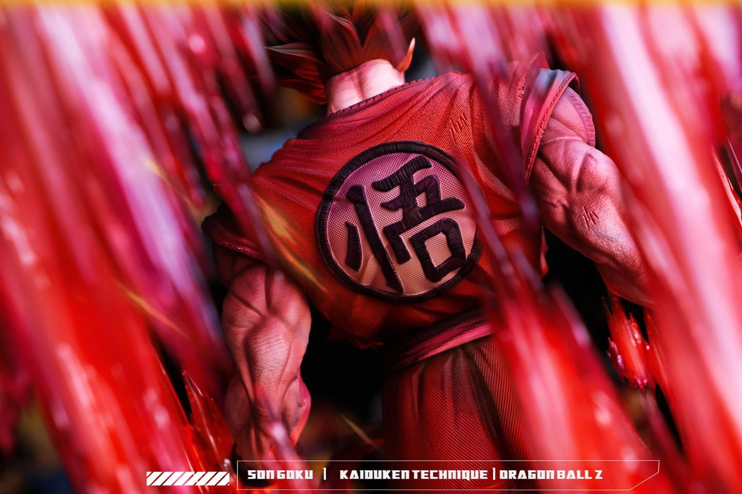 Preventa Resina Goku "Kaioken" Figura Dragon Ball Yun Qi Estudio