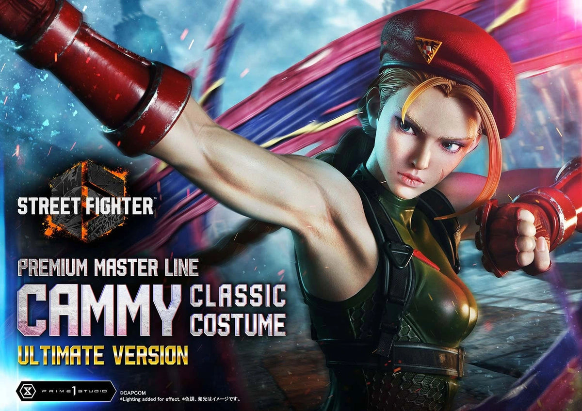 Preventa Resina Cammy Figura Street Fighter 1/4 Prime 1 Estudio (Licencia)