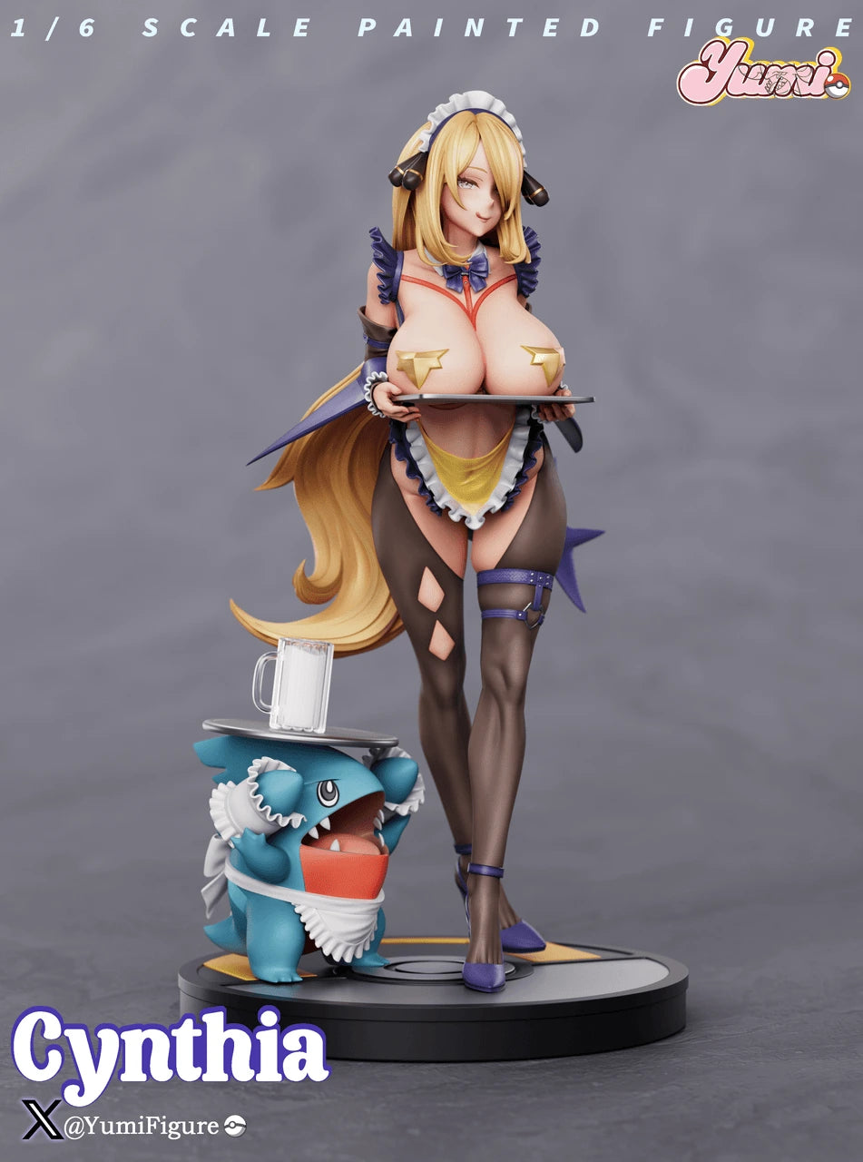Preventa Resina Cynthia Figura Pokemón Yumi Estudio