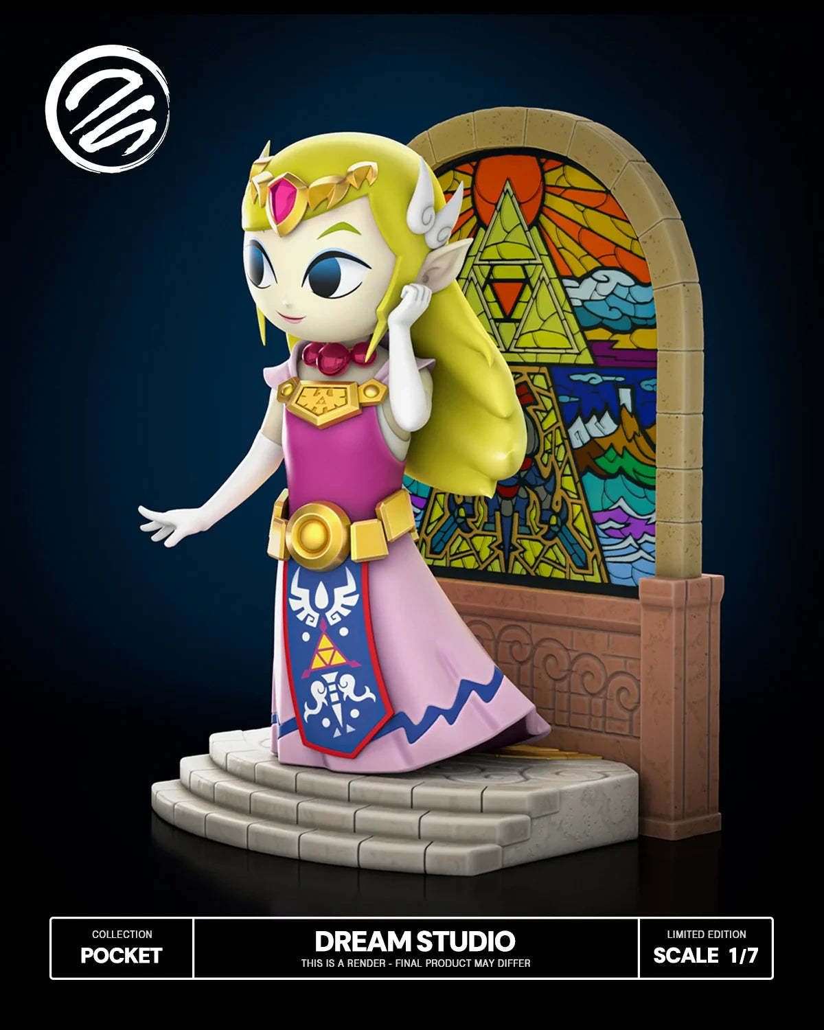 Preventa Resina Rey Hyrule & Princesa Zelda Figura The Legend of Zelda Dream Estudio