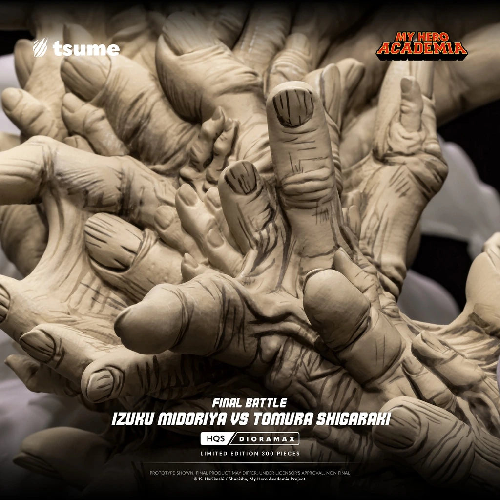 Preventa Resina Izuku Midoriya vs Tomura Shigaraki Figura My Hero Academia  Tsume Art (Licencia) Estudio