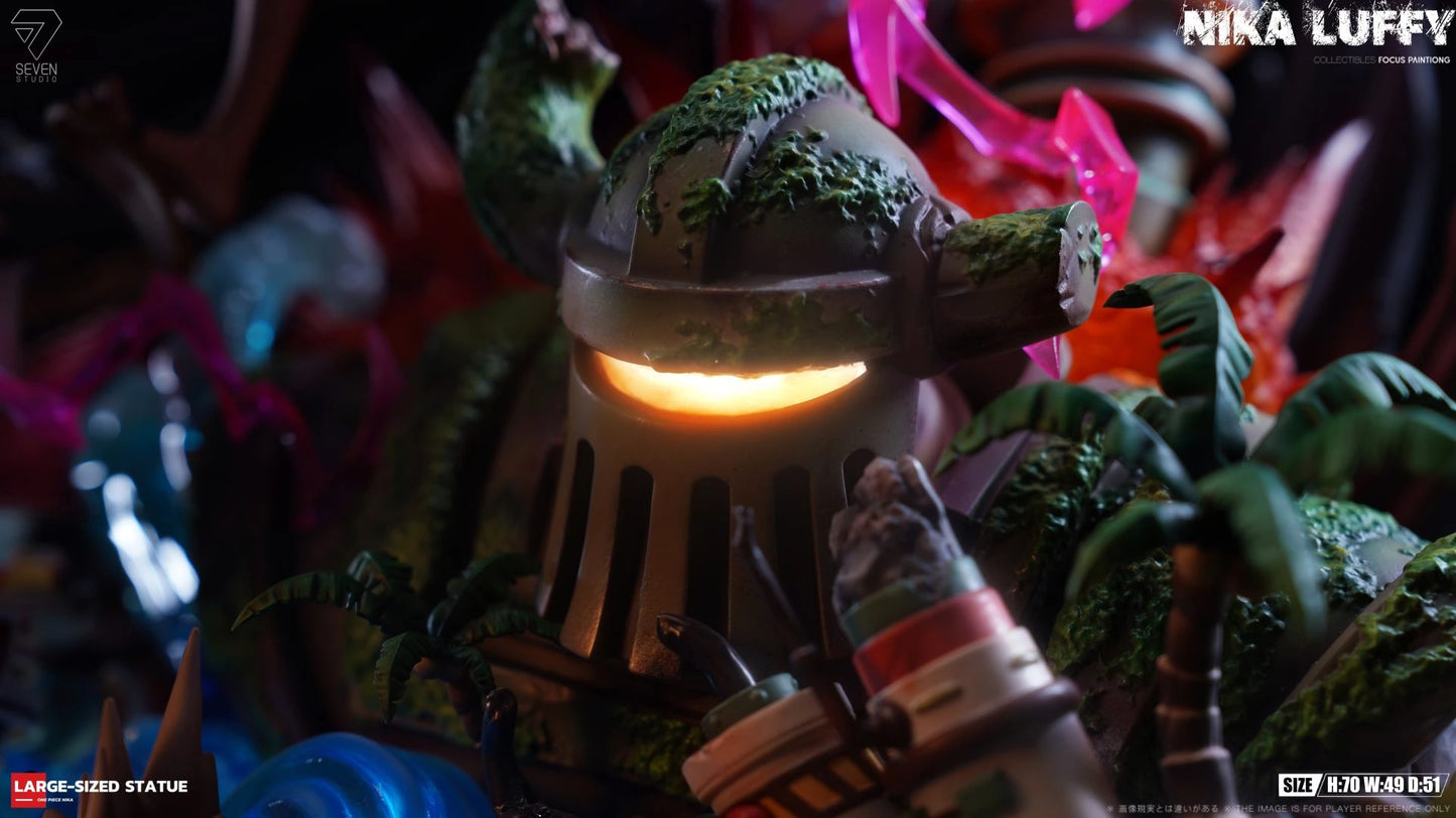 Preventa Resina Luffy "Gear 5" Figura One Piece Seven Estudio