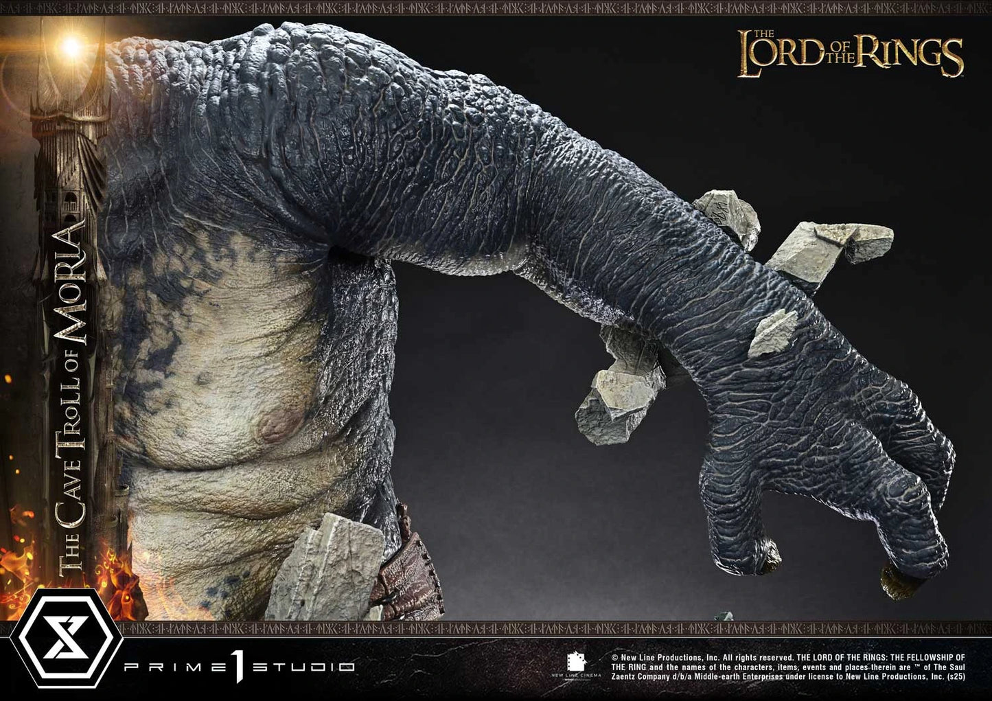 Preventa Resina Cave Troll of Moria Figura The Lord of the Rings Prime 1 (Licencia) Estudio