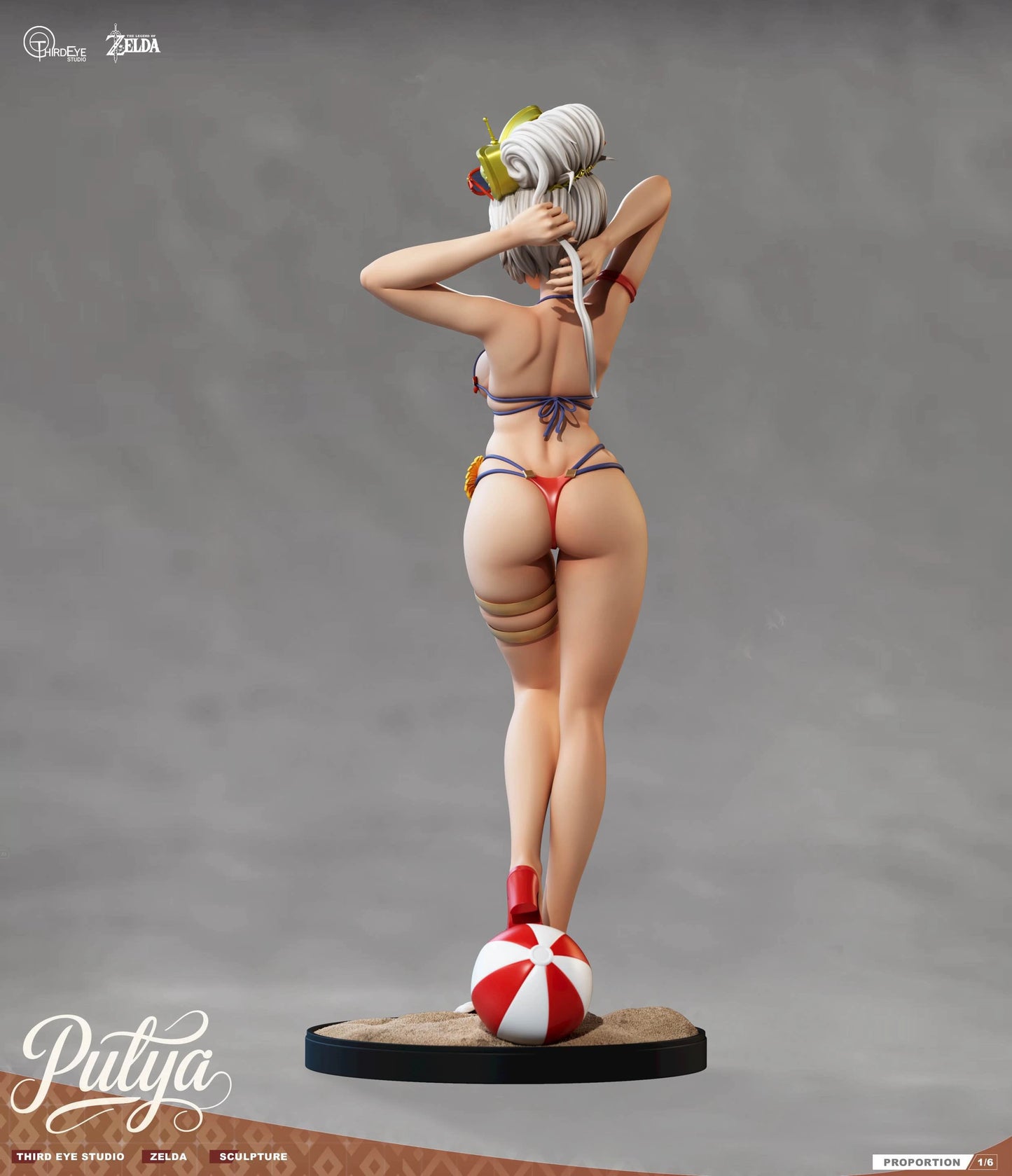 Preventa Resina Purah Figura The Legend Of Zelda Third Eye Estudio