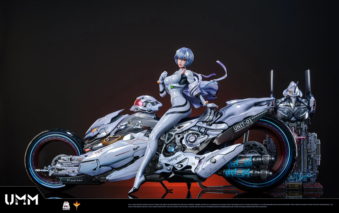 Preventa Resina Rei Ayanami Figura Evangelion DT Estudio