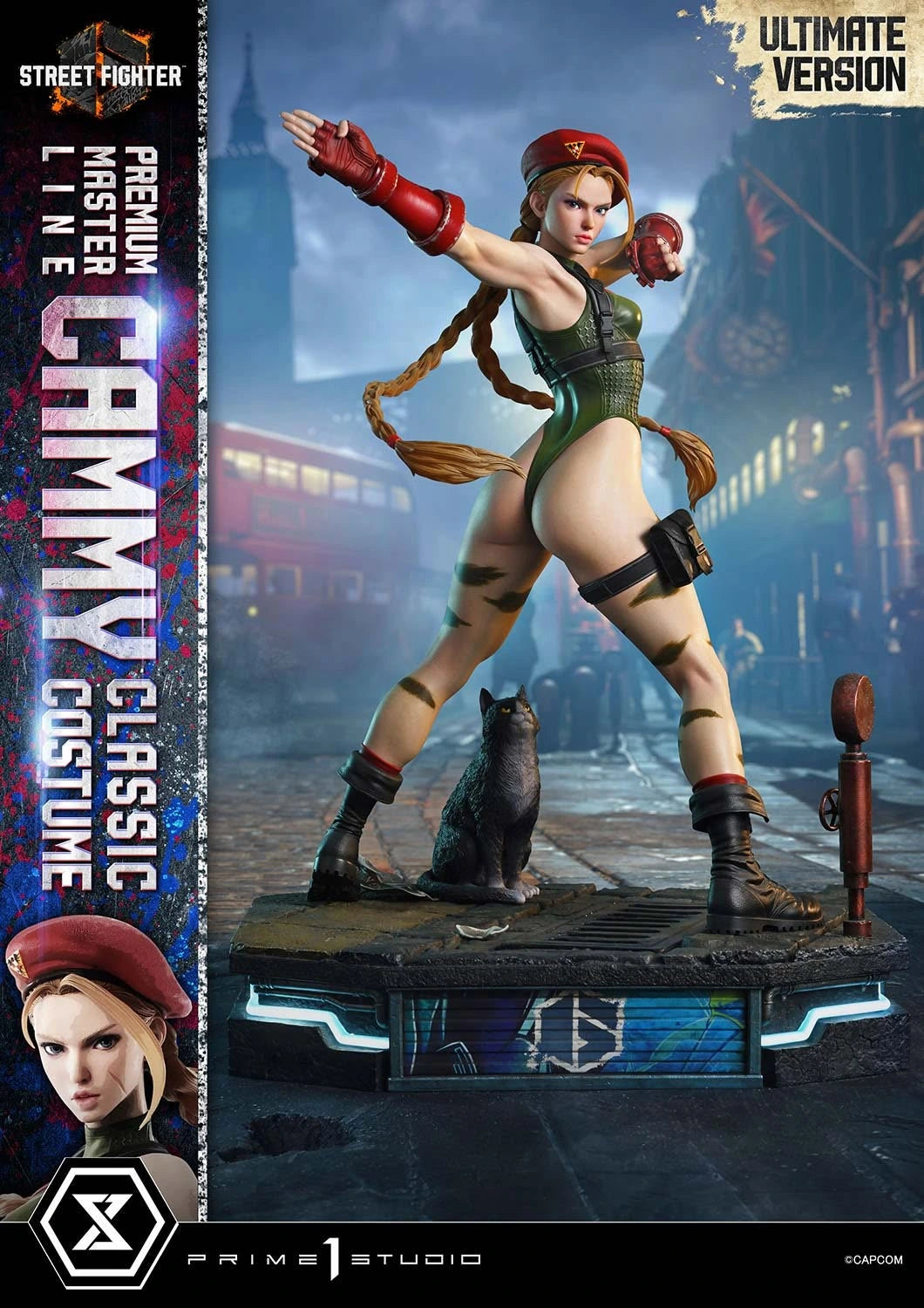 Preventa Resina Cammy Figura Street Fighter 1/4 Prime 1 Estudio (Licencia)