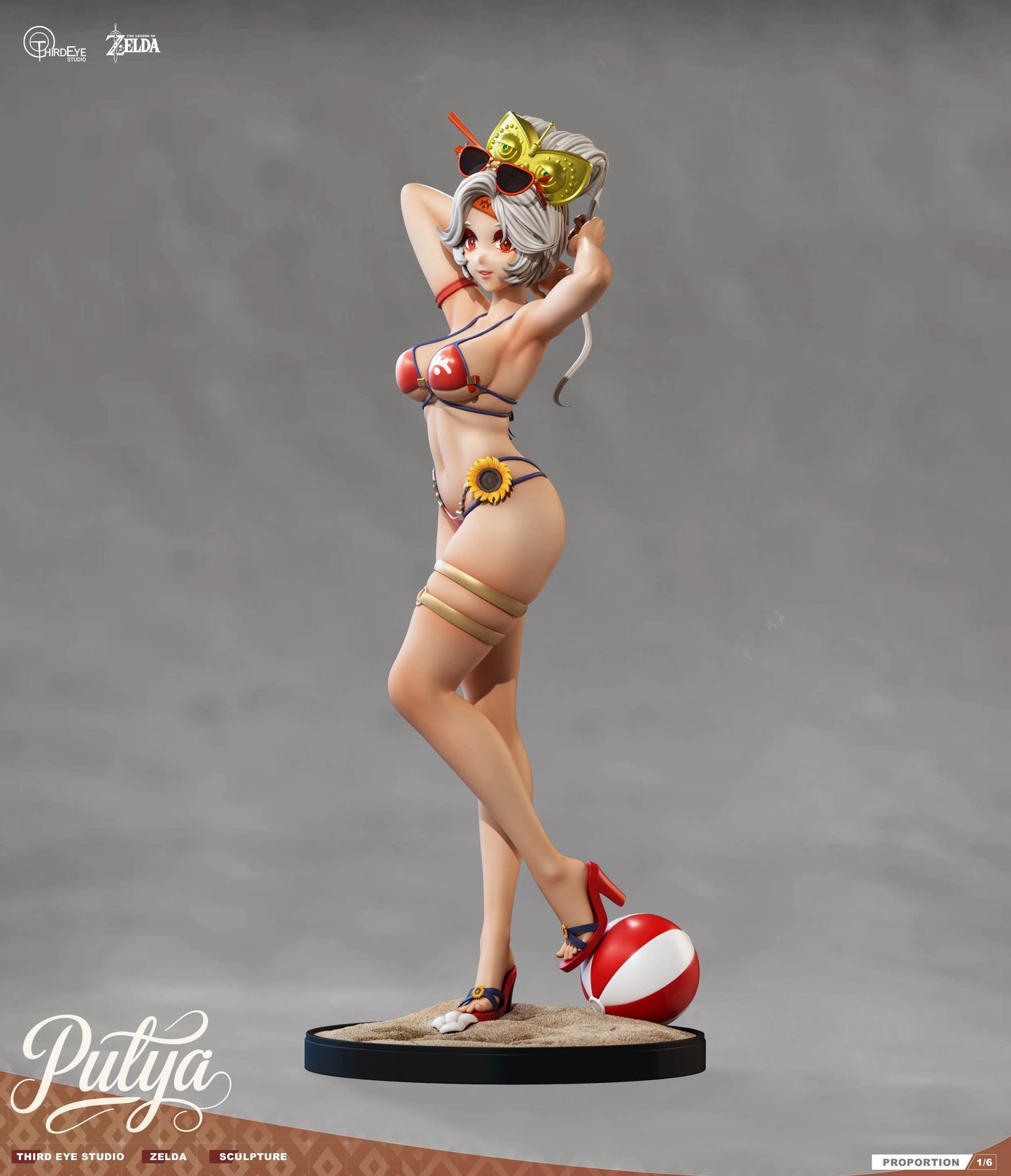 Preventa Resina Purah Figura The Legend Of Zelda Third Eye Estudio