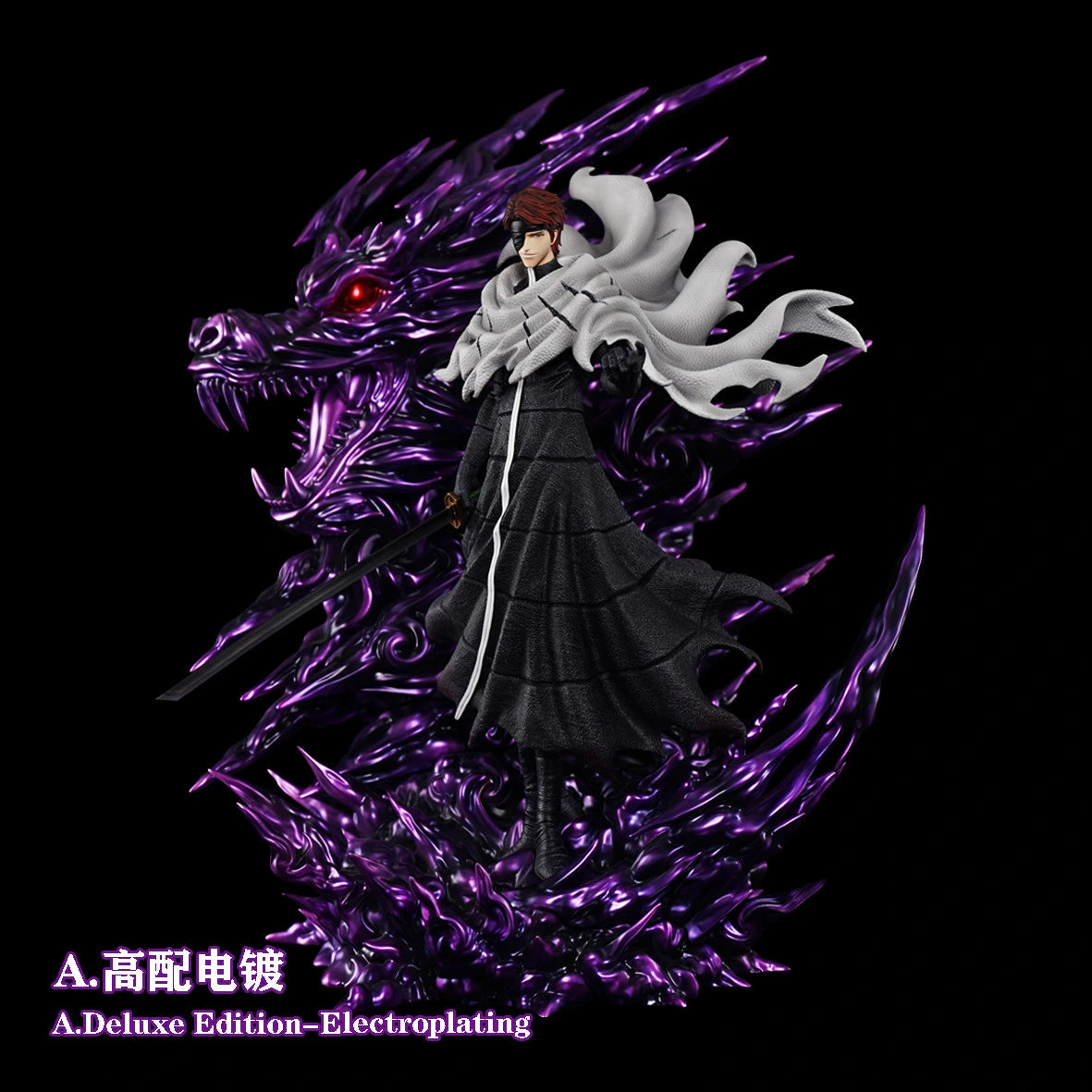 Preventa Resina Aizen Sosuke Figura Bleach HXHENG & Cheng Estudio