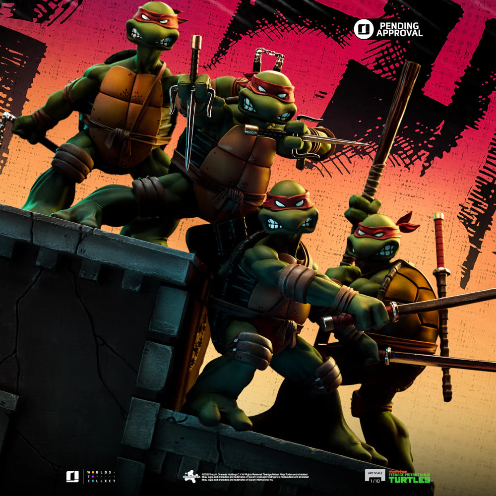 "Preventa Resina Tortugas Ninja  Figura Las Tortugas Ninja  Iron (Licencia) Estudio"