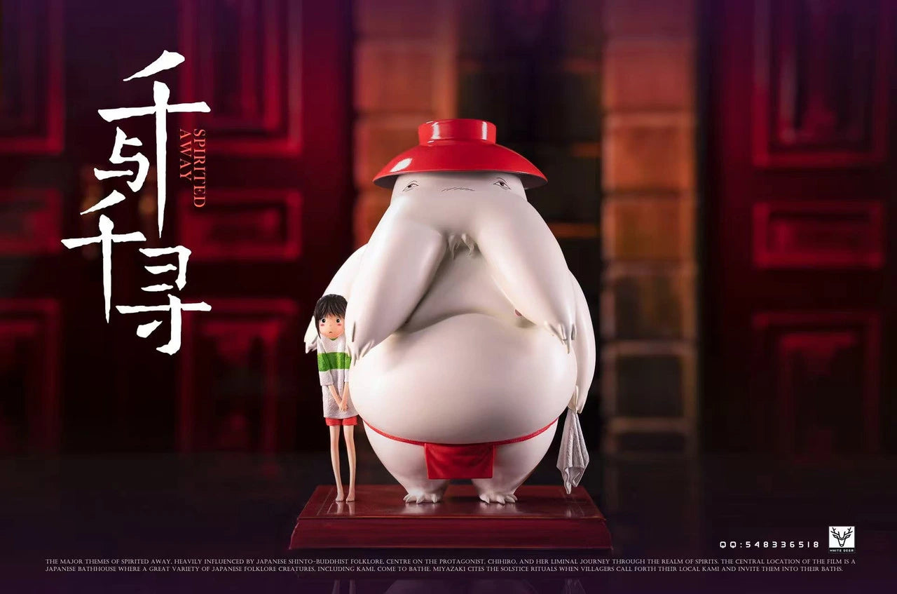 Preventa Resina Chihiro & Radish Spirit Figura El Viaje de Chihiro White Deer  Estudio